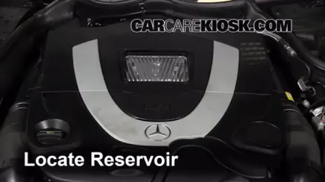 2007 Mercedes-Benz CLK550 5.5L V8 Convertible (2 Door) Liquide essuie-glace Ajouter du liquide